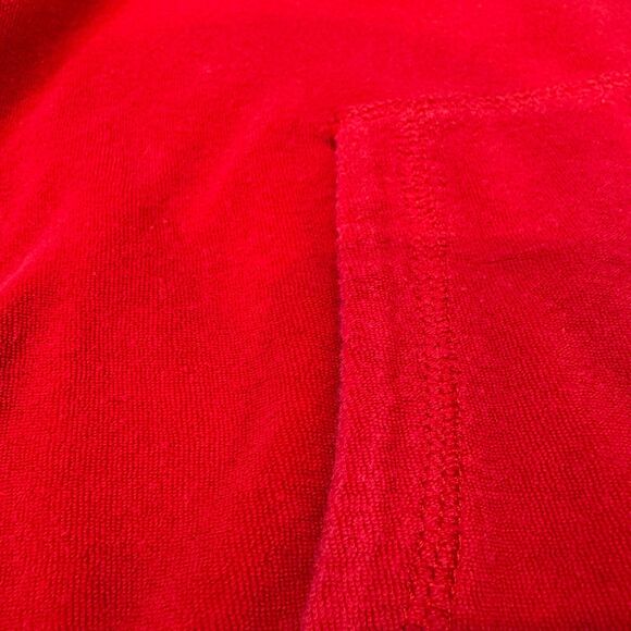 Hanna Andersson Red French Terry Pullover Hoodie Kids 10 Casual Warm Cozy Soft - Picture 8 of 9